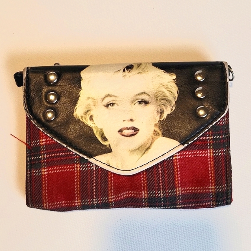Hot Topic Marilyn Monroe Wallet and crossbody clutch
